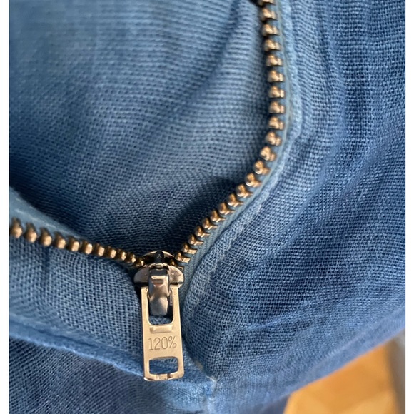 NWT Auth 120% LINO linen SHORTS/ Bermuda shorts sz S/6-8/ US-42 ITALY - Picture 9 of 15